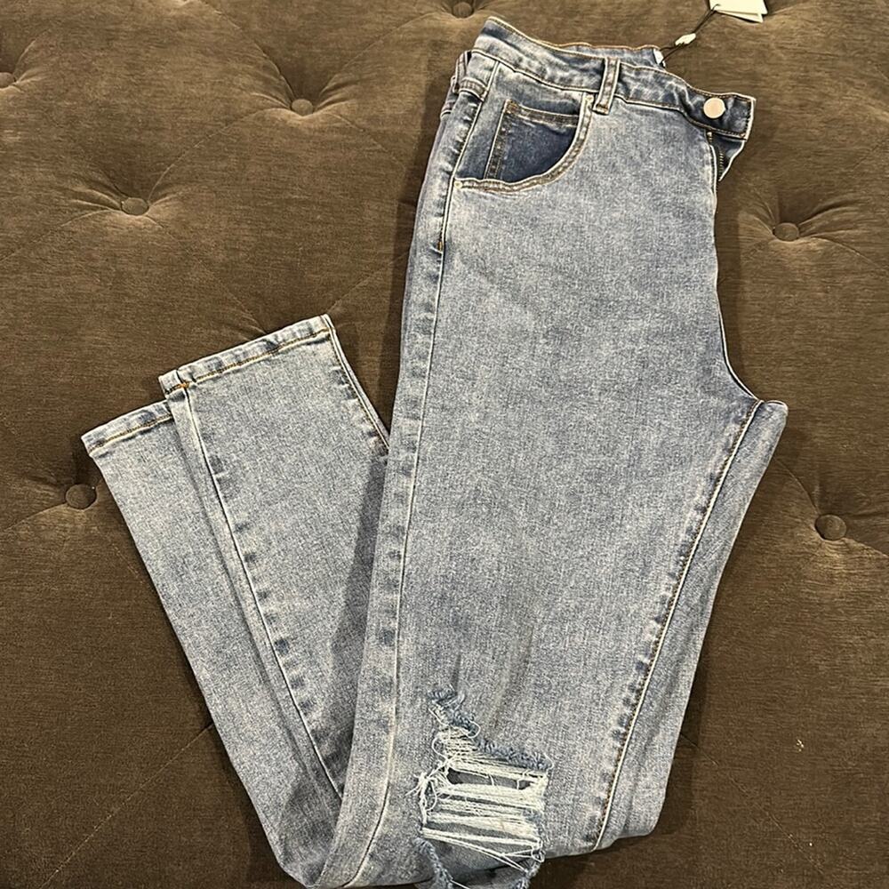 By Egreis jeans size large 10-12 NWT